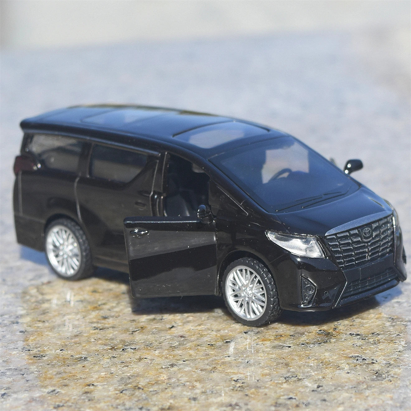 Alpha Inertia Pull Back Car Toys With Lighting And Sound Simulation Business Car