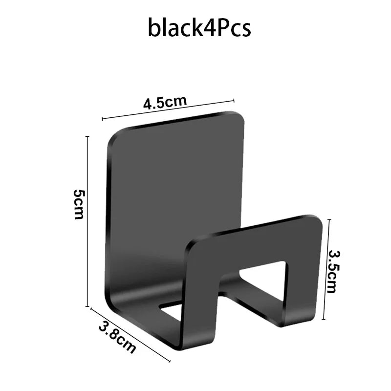 Stainless Steel Sink Tray Drainer Rack Kitchen Sink Sponge Holders Self Adhesive Hook Storage Holder Kitchen Wire Rag Organizer