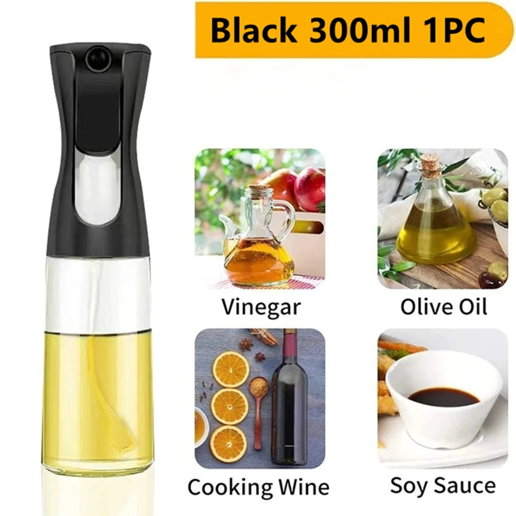 PCS ml Oil Sprayer Bottle PC Kitchen Cooking Oil Dispenser Fitness Fat Loss Camping BBQ Vinegar Sauce Sprayer Bottle