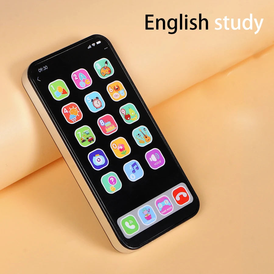 Kids Learning Music Phone Touch Screen Educational Toy with English & Fun Sounds