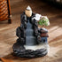 Incense Burner Mountains River Waterfall Fragrance Fireplace Backflow Aroma Smoke Zen Censer Holder Decoration for Home - Zecs shopping