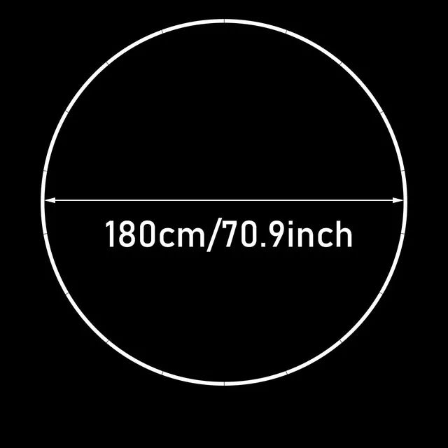 Round Balloon Arch Balloon Circle Stand Holder Frame Ring Birthday Baloon Decor Wedding Party Decorations Baby Shower Background - Zecs shopping