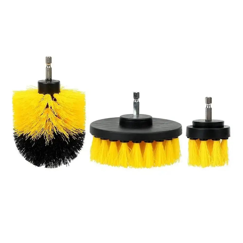 pcs Drill Brush Attachment Set Power Scrubber Brush With Drill Scrub Brush For Cleaning Showers Tubs Bathroom Tile Grout Carpet