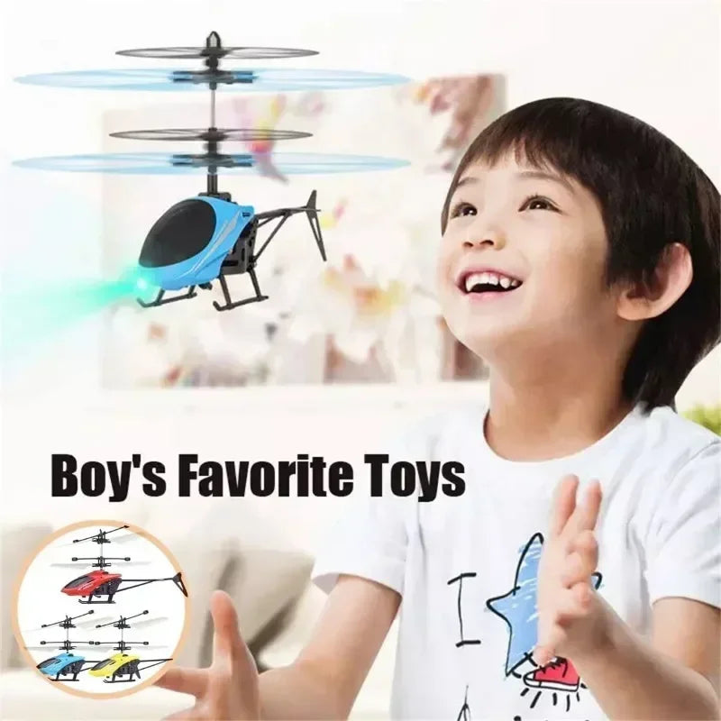 Rechargeable Mini Rc Drone Remote Safe Fall-Resistant Rc Helicopters Drone Children Toys