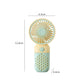 Cute Mini USB Handheld Fan – Portable Rechargeable Pocket Cooling Fan for Home & Travel