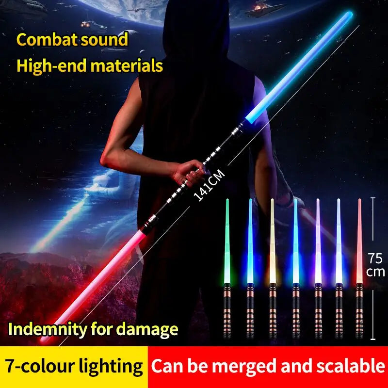 RGB Lightsaber -in- Colors Laser Sword Toy for Kids