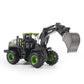 1:50 Construction Vehicle Toy Set – Bulldozer, Excavator, Crane &amp; Forklift Models