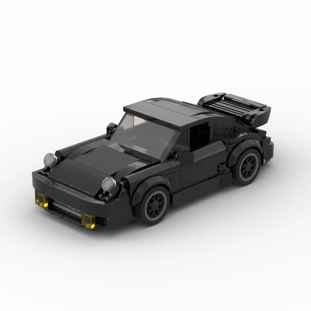 MOC-Black Bird Turbo racing sports car Vehicle Speed Racer Building Blocks Brick Creative Garage Toys for Boys
