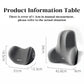 Memory Foam Car Neck & Lumbar Support Pillow – Breathable Headrest & Back Cushion