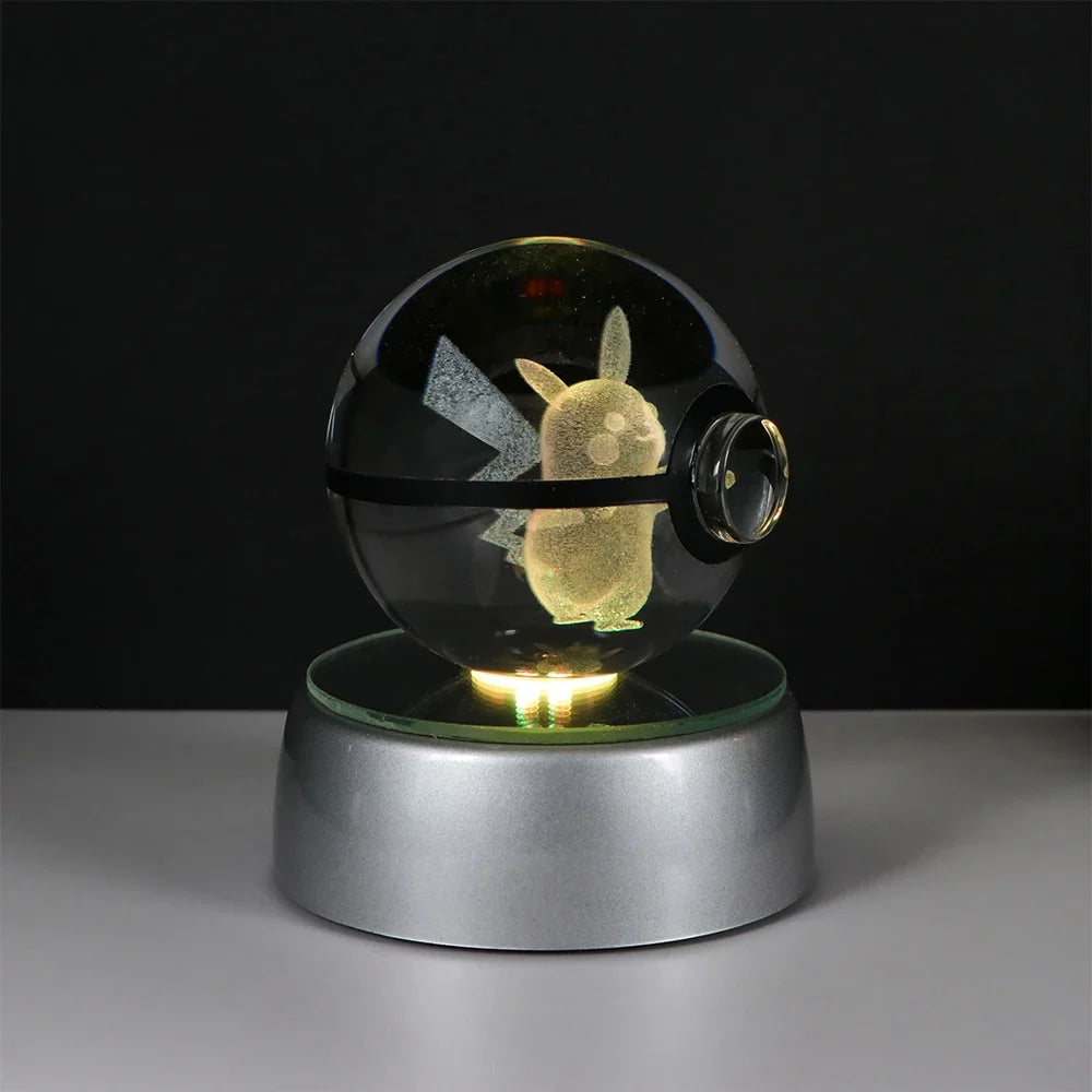 Pokemon d Crystal Ball Pikachu Gengar Eevee Mewtwo Premium & Affordable