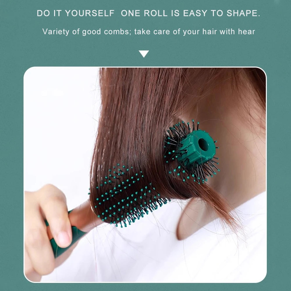 Marseilis Air Cushion Hair Brush 💆‍♀️✨ | Scalp Massage, Anti-Static Detangle & Salon Styling Tool