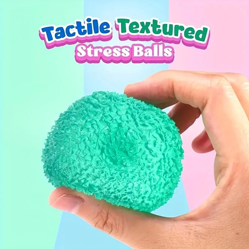 Squishy Ice Ball Toy Stress-Relief Squeeze Fun for Kids & Adults