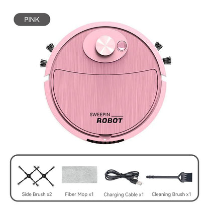 USB Charging Smart Sweeping Robot – Automatic Vacuum & Mop Cleaner for Pet Hair, Hard Floors & Carpets
