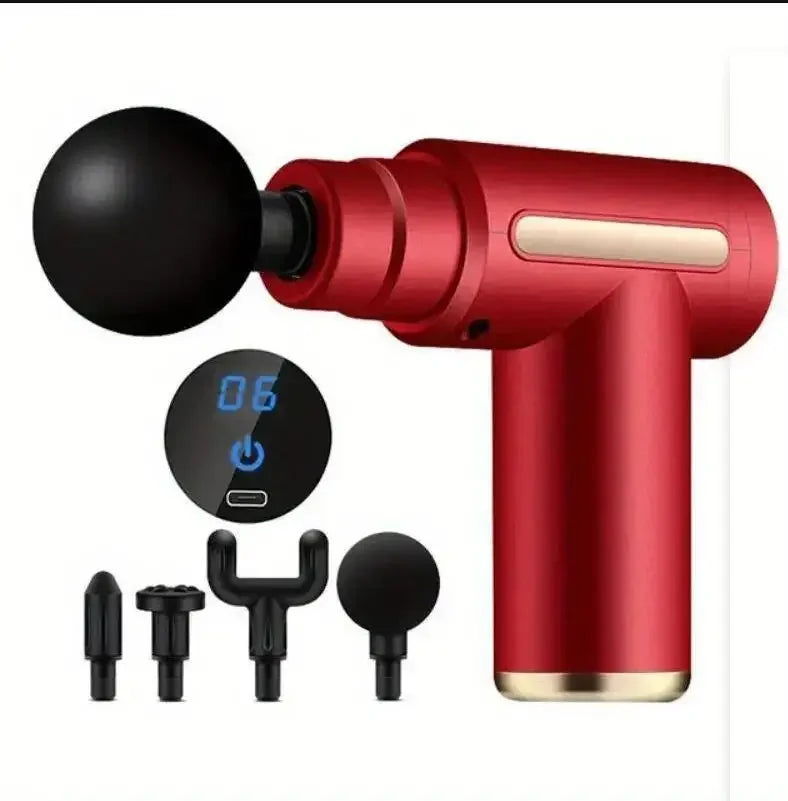 Mini Deep Tissue Massage Gun 💪🔋 | Portable Muscle Massager for Neck, Back & Leg Pain Relief
