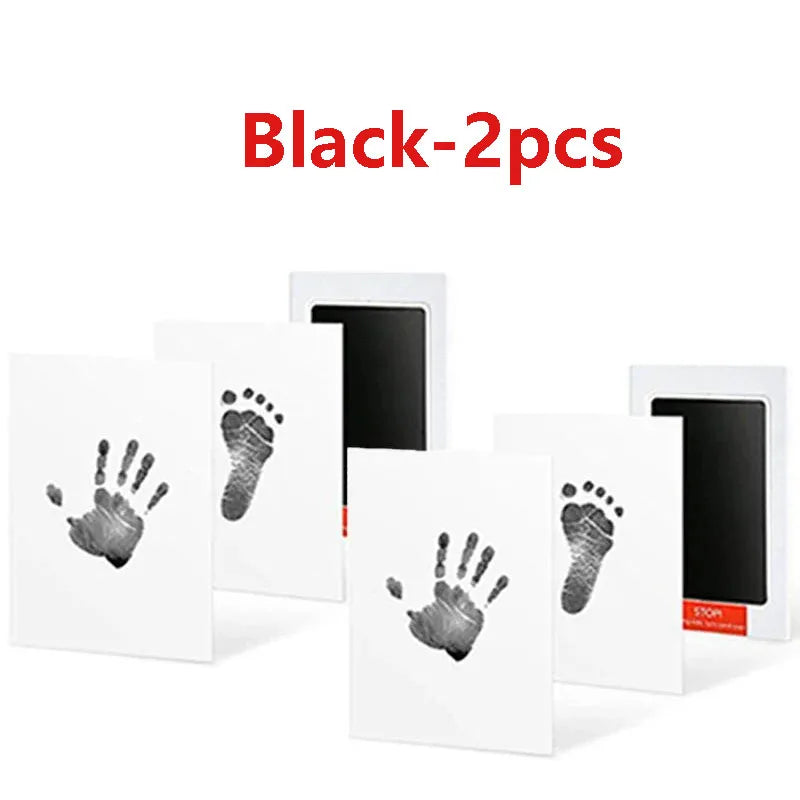 Baby Care Non-Toxic Baby Handprint Footprint Imprint Kit Baby Souvenirs Newborn Footprint Ink Pad for Newborn Baby Gifts - Zecs shopping