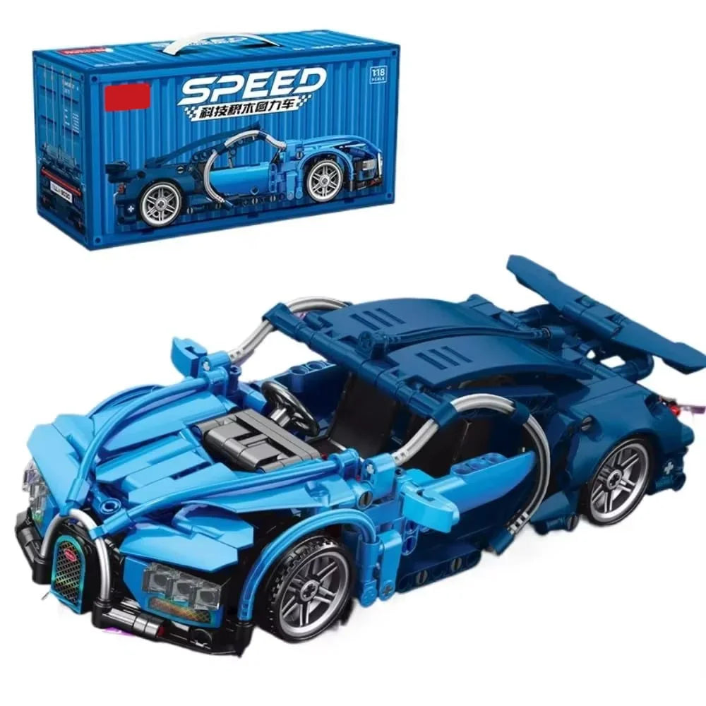 City Speed Car Building Blocks Pcs Luxury Auto Racing Vehicle With Super Racers Bricks Toys