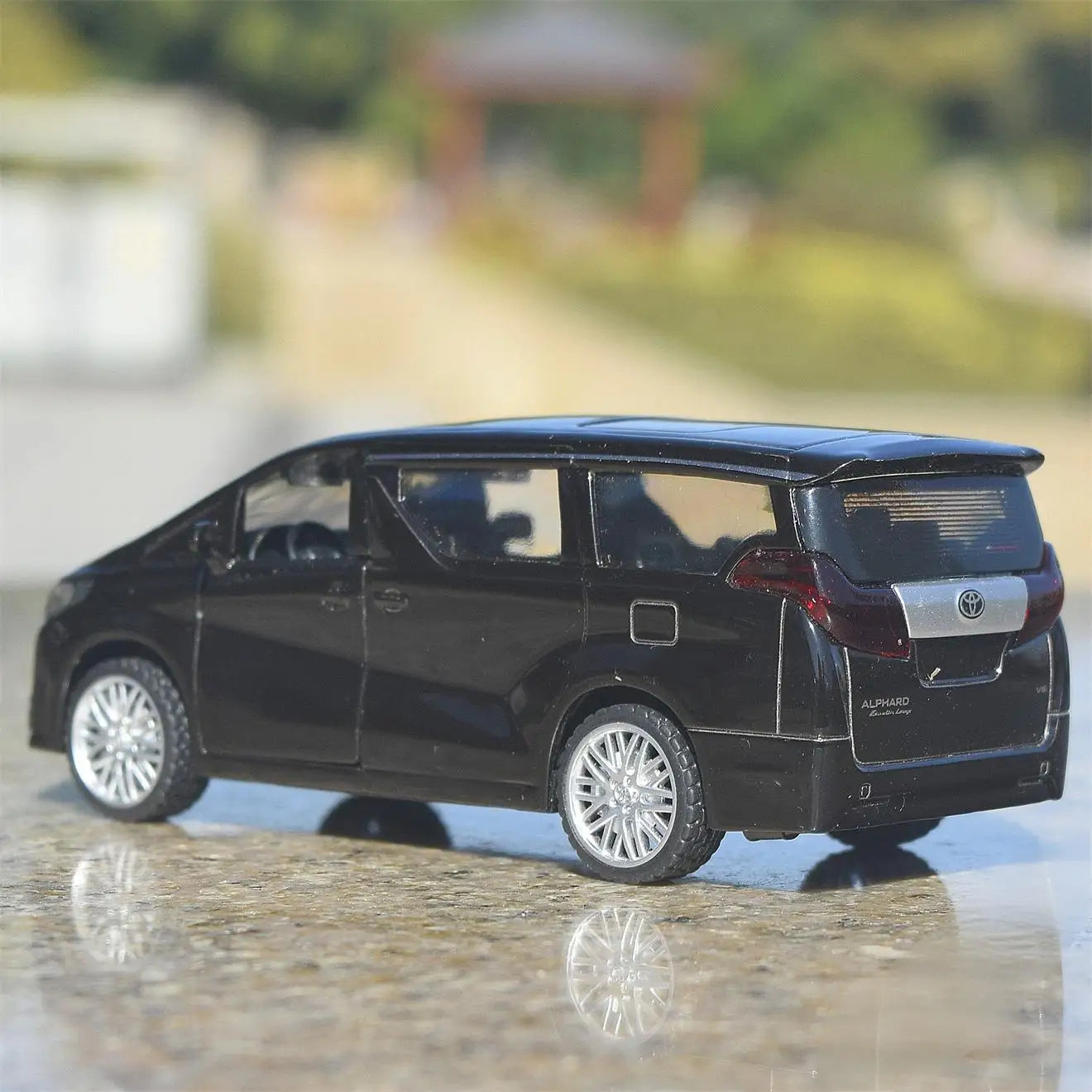 Alpha Inertia Pull Back Car Toys With Lighting And Sound Simulation Business Car