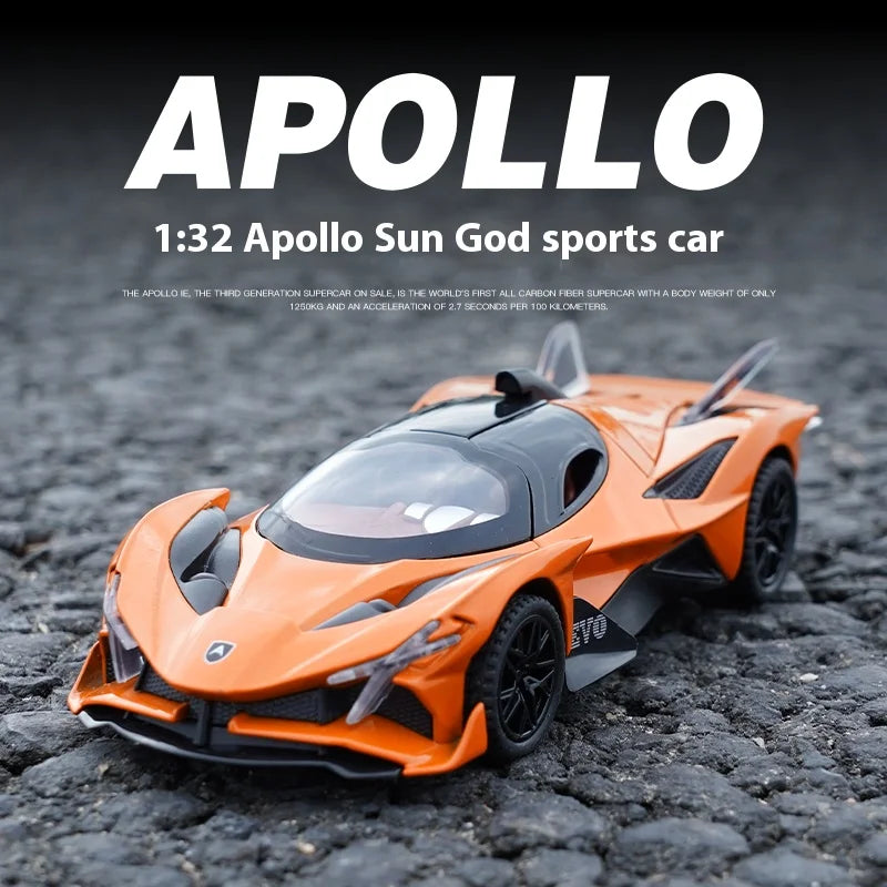 Apollo EVO Alloy Car Futuristic Toy with Lights & Sound