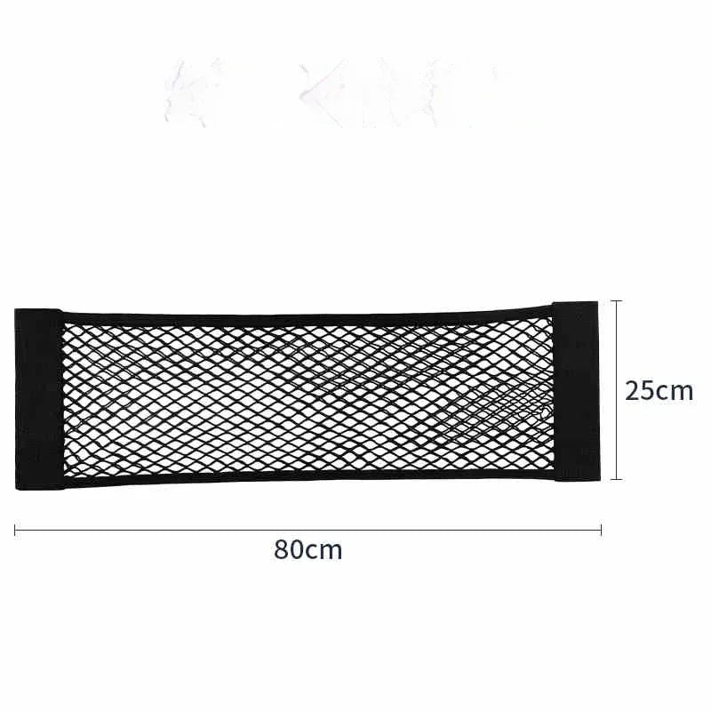 Luggage Storages Car Trunk Storage Bag Double Stretch Velcro Car Storage Net Bag Mesh Storages Net Bag Car Net - Zecs shopping