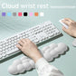 Ergonomic Cloud Wrist Rest Mouse Pad – Anti-Slip Keyboard & Mouse Support Cushion