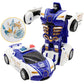 Transforming Robot Car Toy – Automatic 2-in-1 Diecast Vehicle for Kids