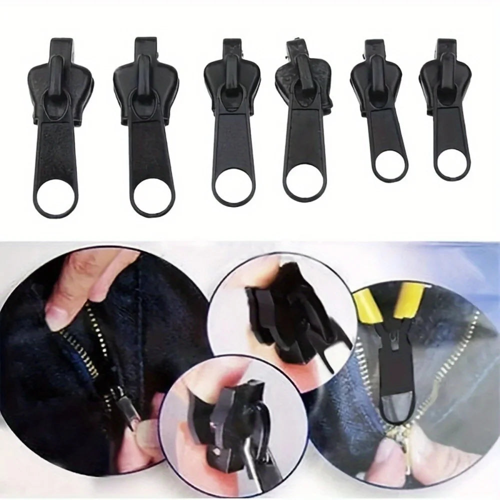 pcs Instant Zipper Repair Kit with Universal Design & Multiple Sizes Replacement Zipper
