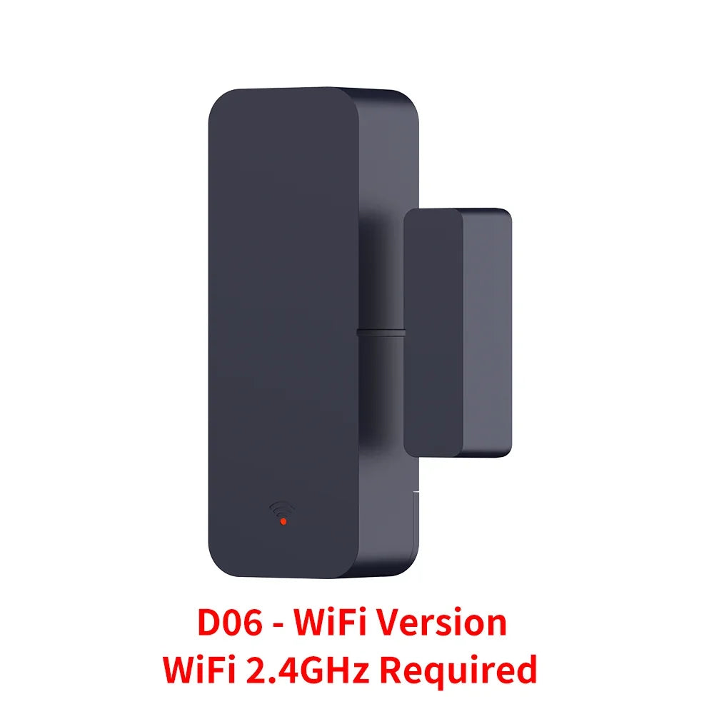 Tuya Zigbee Wifi Door Sensor Window Entry Sensor Security Burglar Magnetic Sensor Alarm Smart Life Work With Alexa Google Home