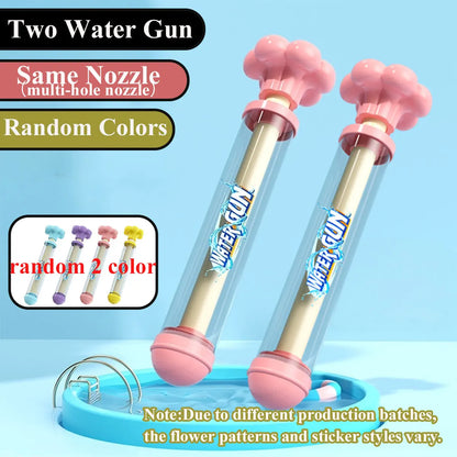 Fireworks Spray Water Gun Toy – Pull-Back Splash Shooter for Kids Outdoor Summer Fun