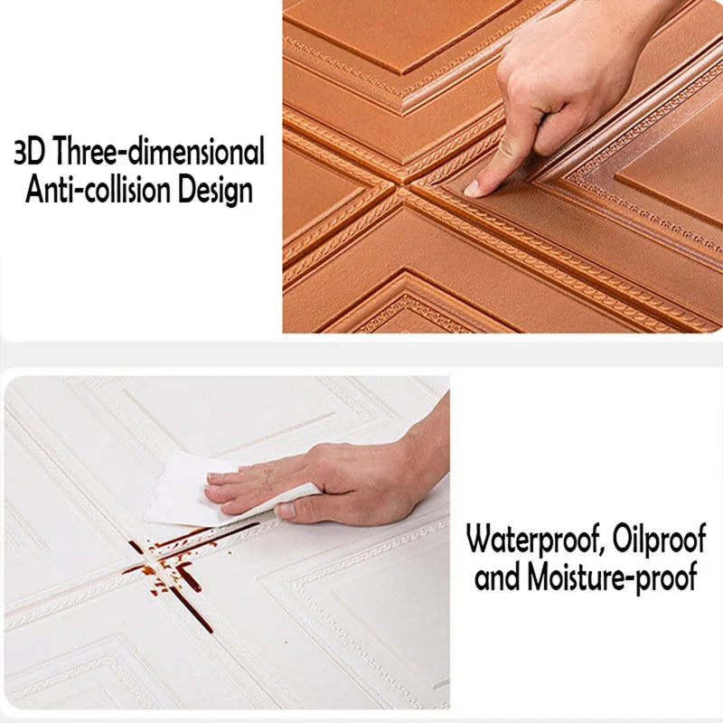 cmcm Waterproof Wall Stickers D Sheet Paper Ceiling Wallpaper Sticker Peel and Stick Wallpaper Safe Collision Prevention