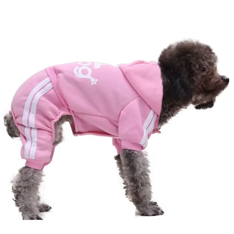 Winter Pet Clothes Dogs Hoodies Jumpsuit Warm Sweatshirt for Small Medium Large Dogs Jacket Clothing Pet Costume Dogs Clothes - Zecs shopping