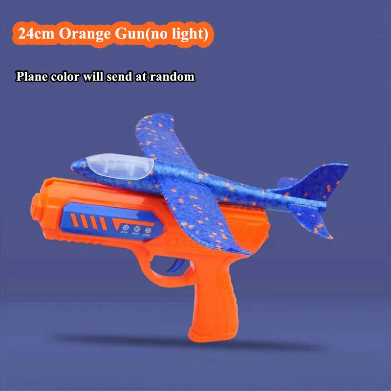 Kids Cm Foam Plane Launcher Outdoor Toy For Boys Sport Catapult Game Children Girl Birthday Xmas Gifts
