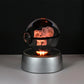 Pokemon 3D Crystal Ball LED Night Light – Pikachu, Gengar, Eevee & Mewtwo Collectible Lamp