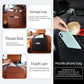Leather Car Seat Storage Bag – Multifunctional Organizer & Hanging Trash Bin