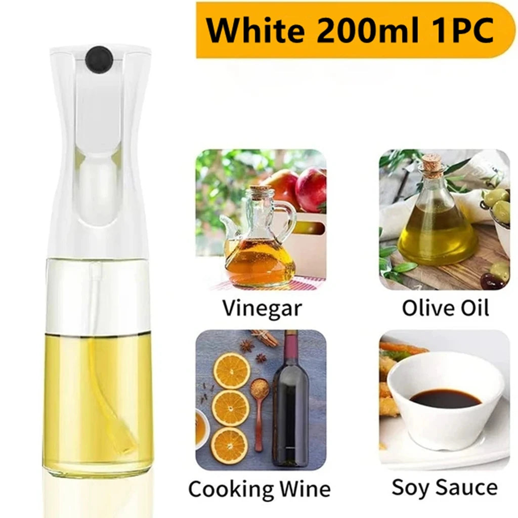 PCS ml Oil Sprayer Bottle PC Kitchen Cooking Oil Dispenser Fitness Fat Loss Camping BBQ Vinegar Sauce Sprayer Bottle
