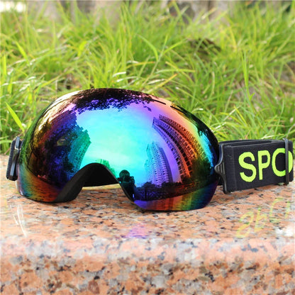 Professional Anti-Fog Ski Goggles – Lightweight UV Protection Snowboard Glasses for Men & Women