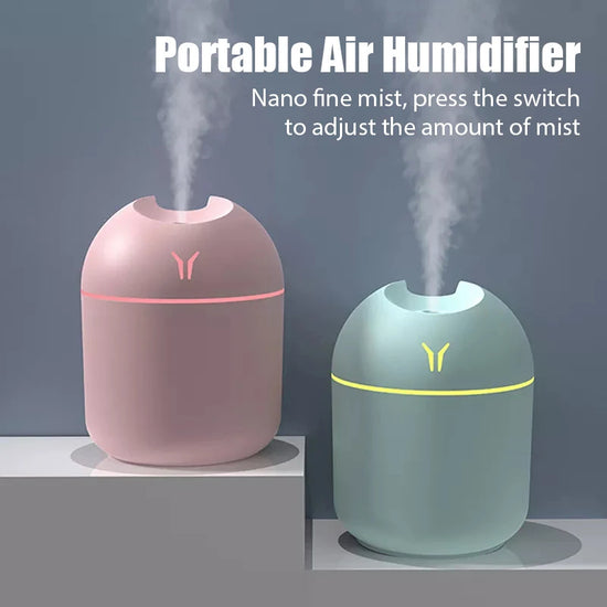 Mini Aroma Oil Diffuser – USB Essential Oil Humidifier with LED Night Light