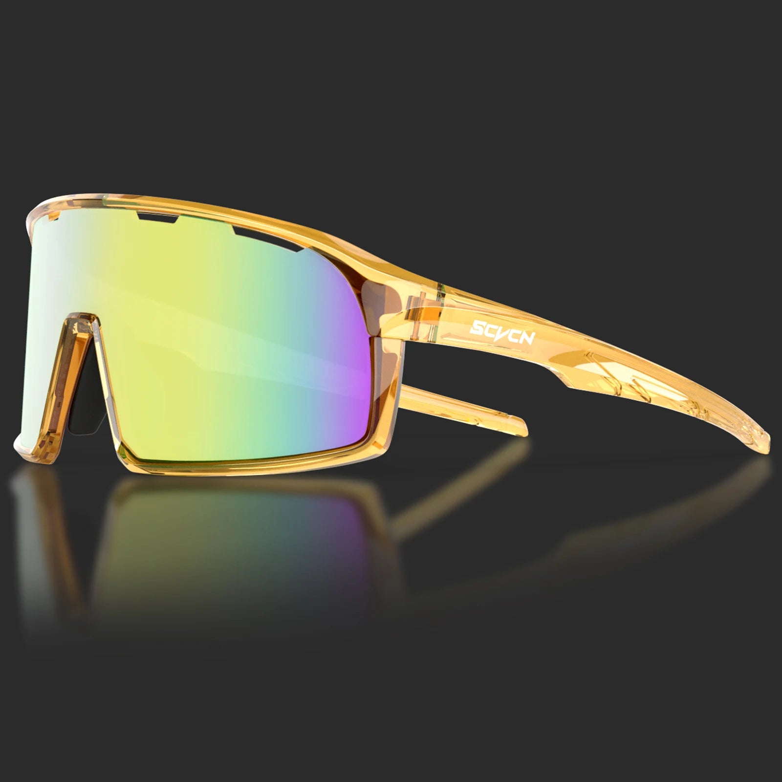 Photochromic Sports Sunglasses UV Cycling Driving & Outdoor Adventure Goggles