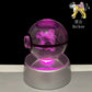 Pokemon 3D Crystal Ball LED Night Light – Pikachu, Gengar, Eevee & Mewtwo Collectible Lamp