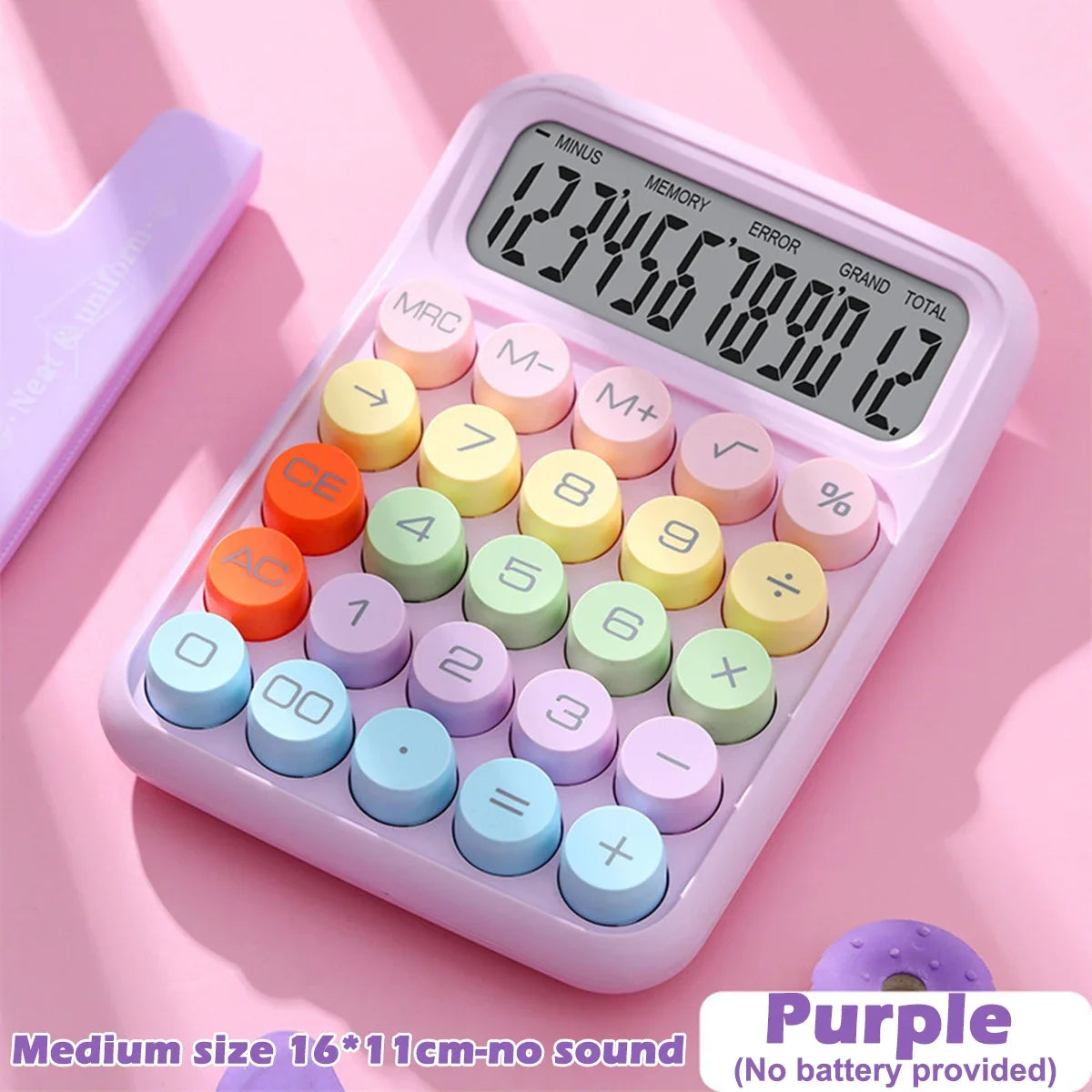 Calculator Dopamine Candy Color High Value Multifunctional Calculator for College Students Children Learning