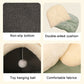 Washable pet lounger cushions, cat mat beds, warm and soft baskets, cozy warm cat kennels, house tents, small pet dogs, winter - Zecs shopping
