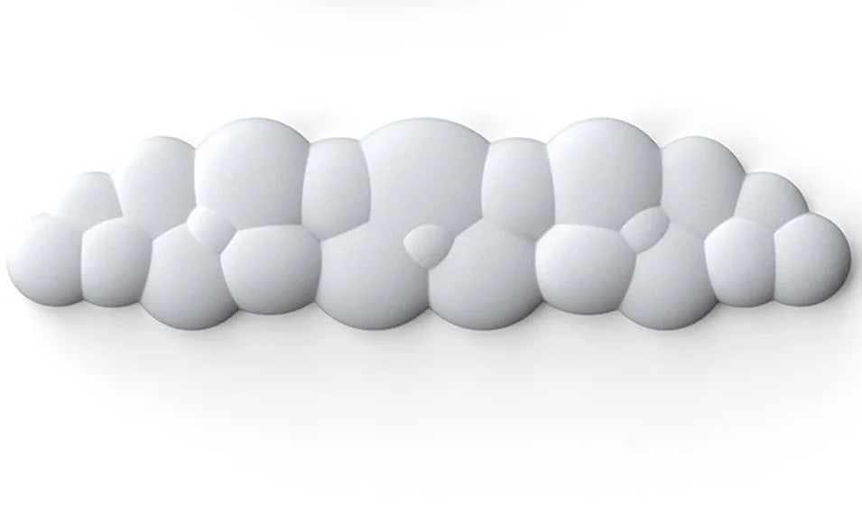 Mouse pad with wrist rest keyboard cloud anti-slip desktop office gamer mouse wrist rest Ergonomic keyboard mouse pad wrist rest