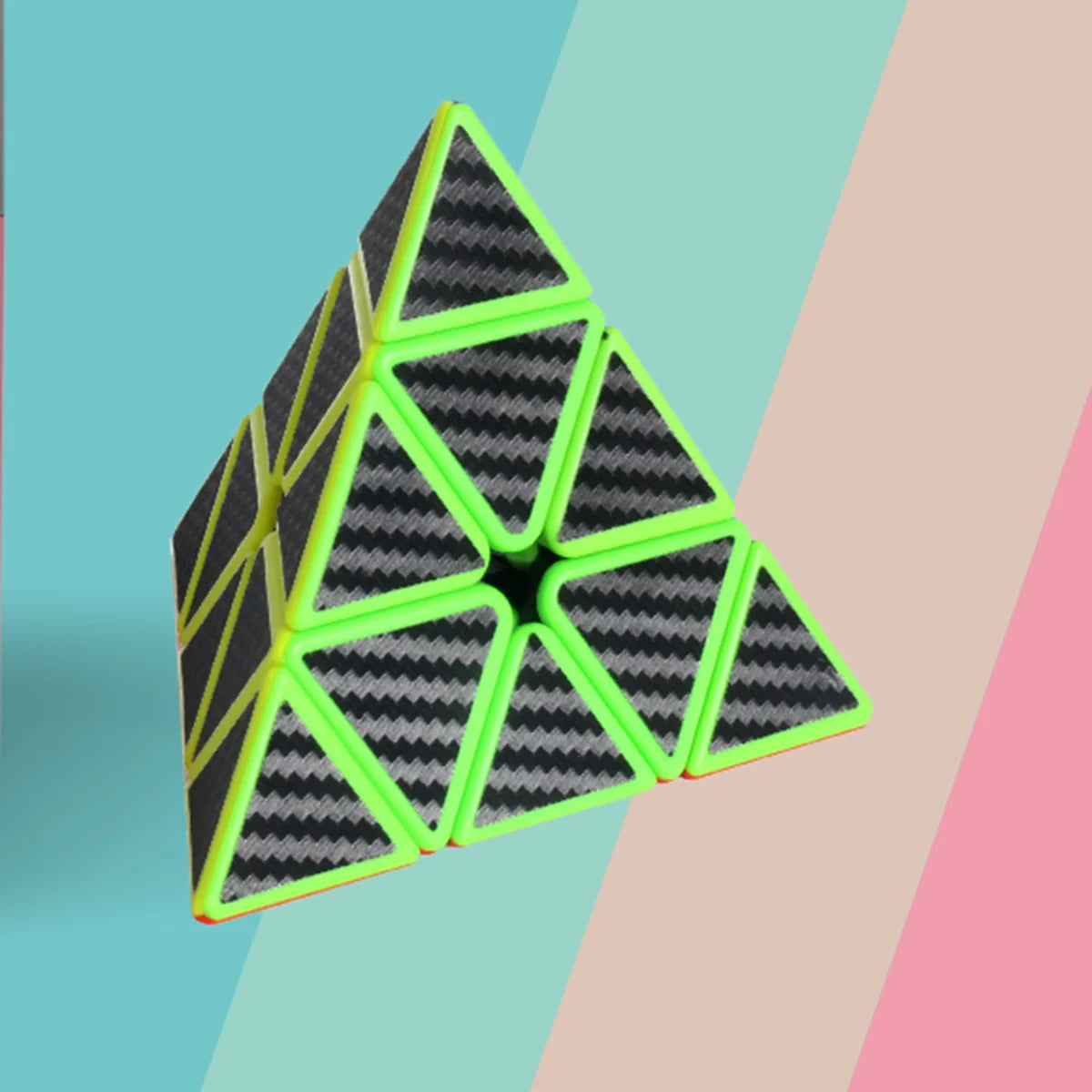 Carbon Fiber Stickers X X X XPyramidprofessional Speed Fun Education Fingertip Pressure Reducing Puzzle Toys Fun Gift for Kids & Family