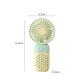 Cute Mini USB Handheld Fan – Portable Rechargeable Pocket Cooling Fan for Home & Travel