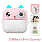 Kids Instant Print Camera – HD Mini Thermal Printing Digital Camera for Children