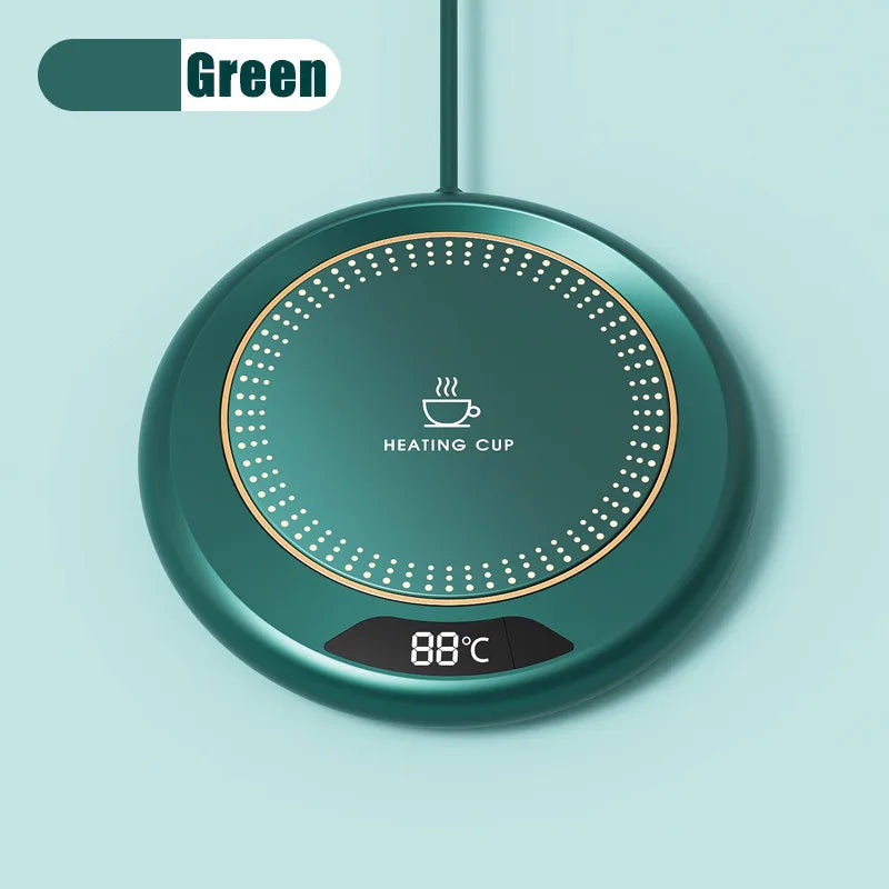 PC Thermostatic Heating Coaster USB Home Heating Coaster -speed Adjustment Heating Degrees Constant Temperature