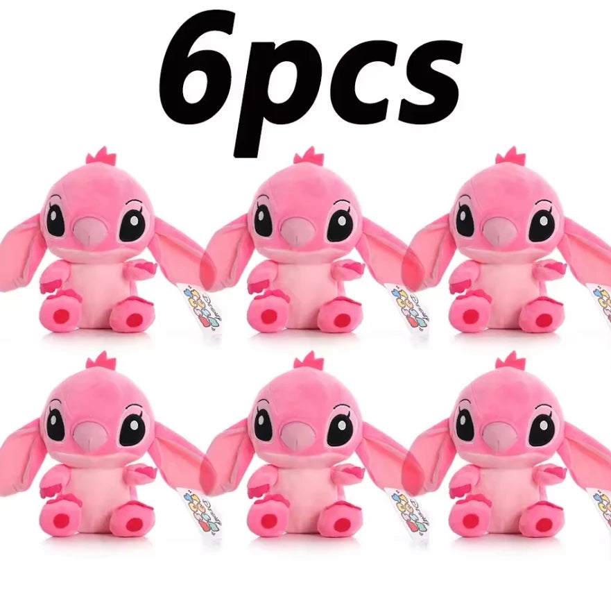 12cm 20cm 25cm Stitch Stuffed Plush Models Cartoon Stuffed Plush Dolls Anime Plush Baby Toys Kawaii Kids Birthday Gift - Zecs shopping