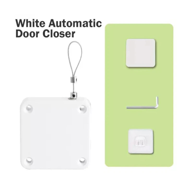 Punch Free Door Closer Automatic Sensor Door Closer G Force Pull for Wooden Door Sliding Door