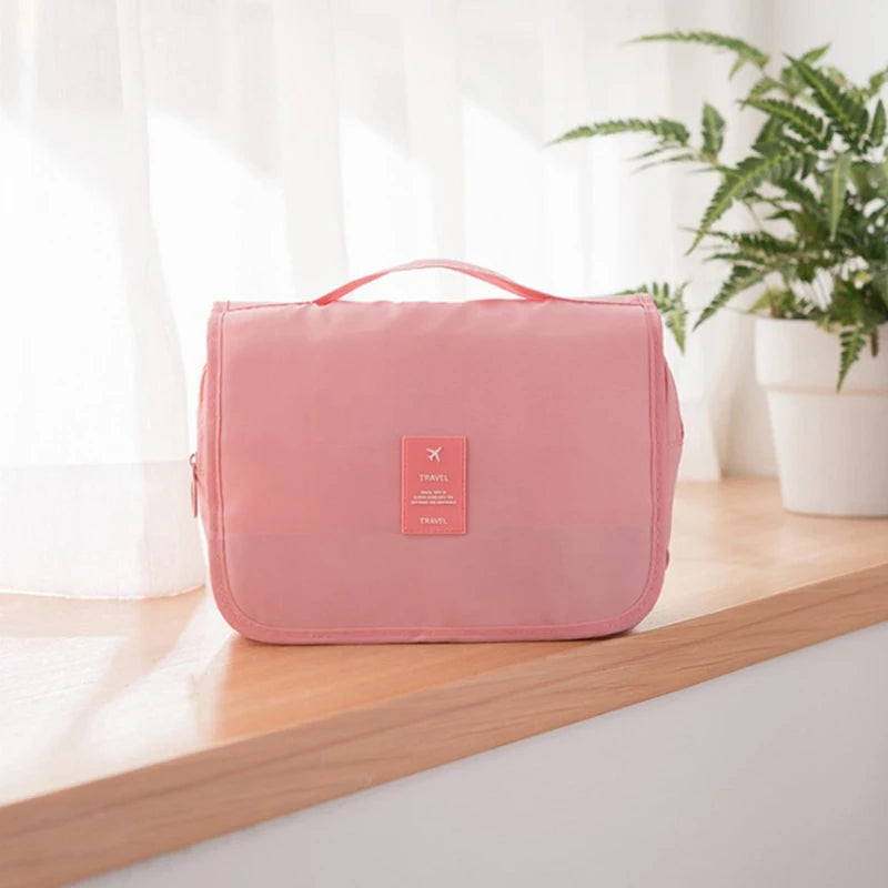 Multi Functional Travel Storage Bag Hand-held Double-layer Womens Makeup Bag Mens Travel Grooming Bag
