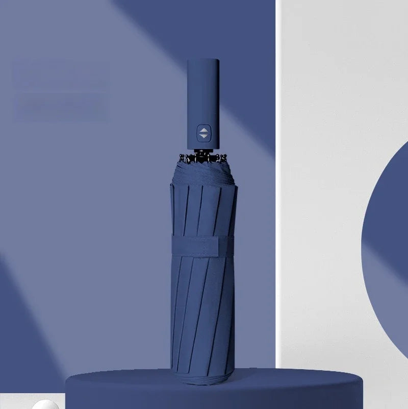 Bone Morandi Fully Automatic Umbrella Black Glue Sunscreen Sun Umbrella Plus Sun Umbrella Wholesale