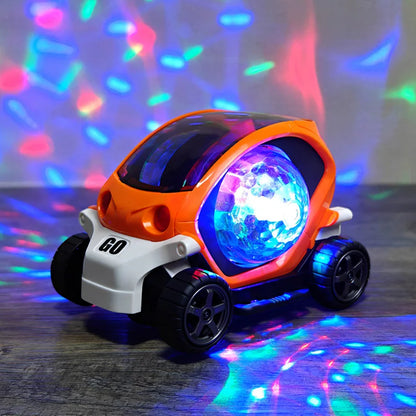 Electric Spinning Toy Car – Flashing Lights, Music & 360° Rotation Car for Kids